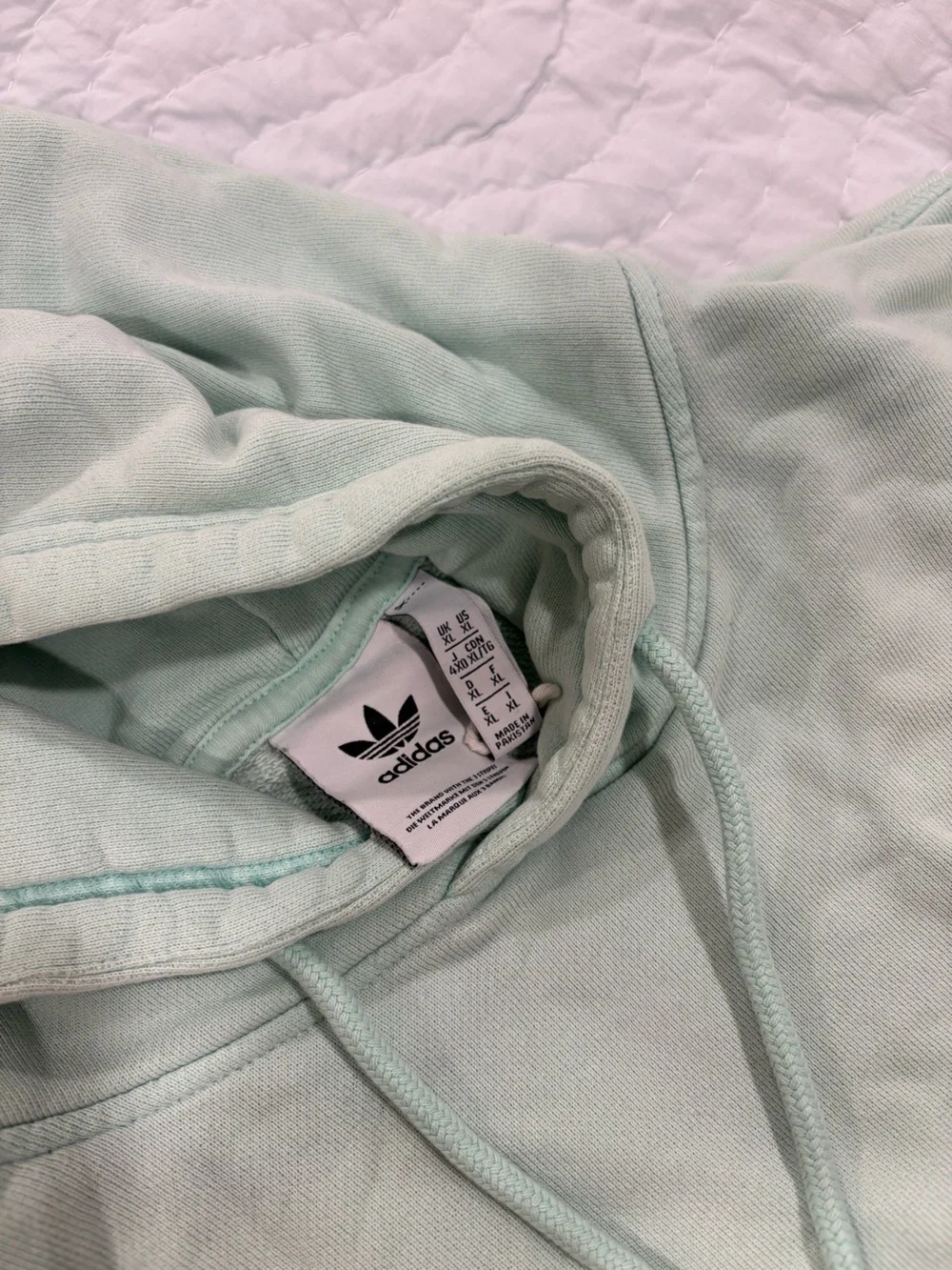 adidas Mint Green Hoodie